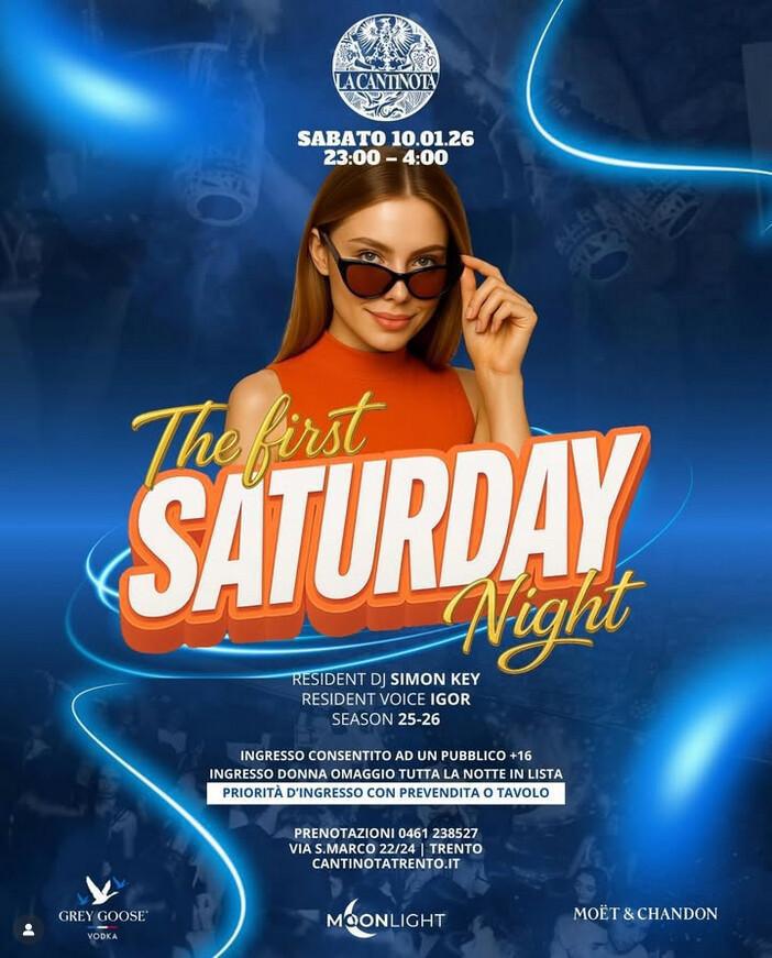 La Cantinota DOPO CENA | “THE FIRST SATURDAY NIGHT”🧡