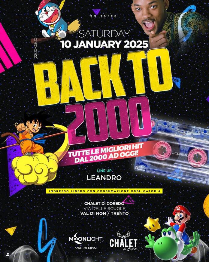 Chalet di Coredo | 🚀 BACK TO 2000 🚀