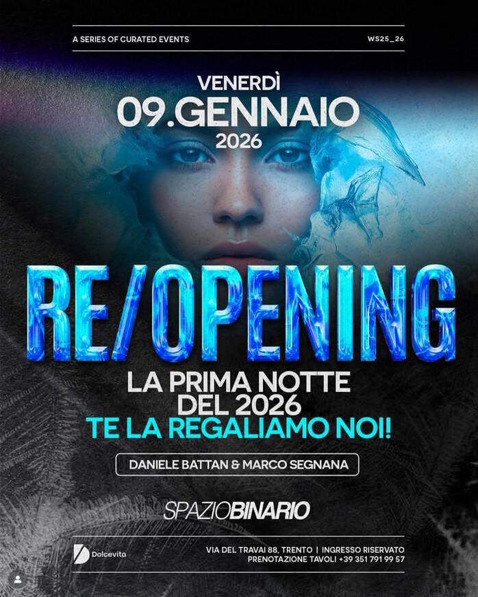 Spazio Binario | RE/OPENING