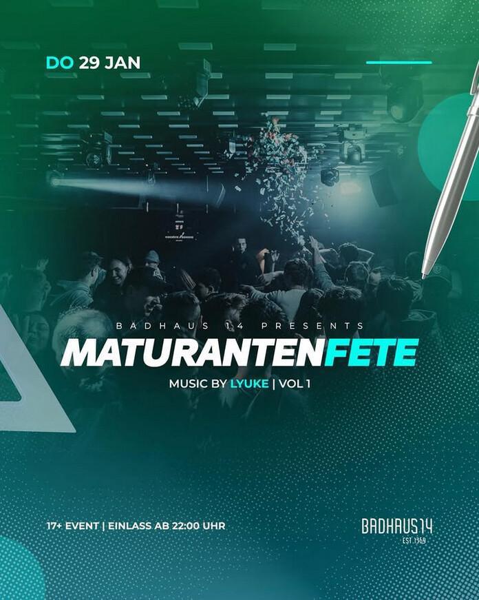 Badhaus 14 | MATURANTEN FETE vol. 1