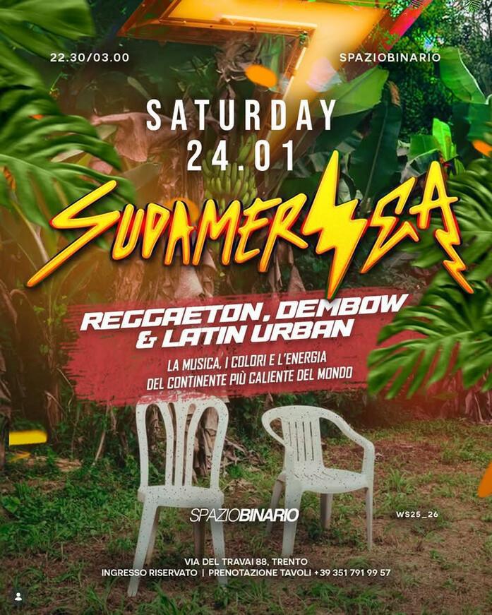 Spazio Binario | Sudamerica - La Noche Latina 🕺🌴