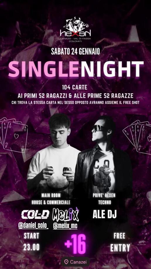 Hexen KLUB | SINGLE NIGHT