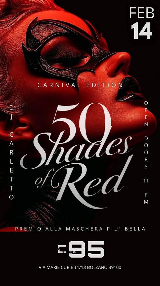 Club 85 | 50 SHADES OF RED