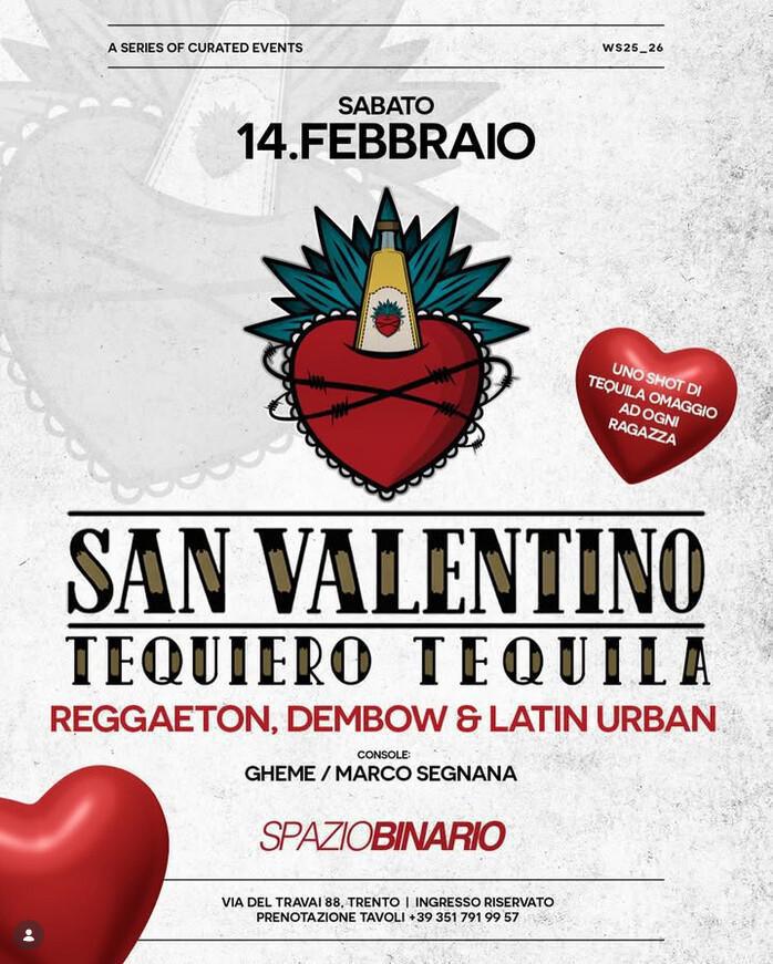 Spazio Binario | SAN VALENTINO TEQUIERO 💘🍸