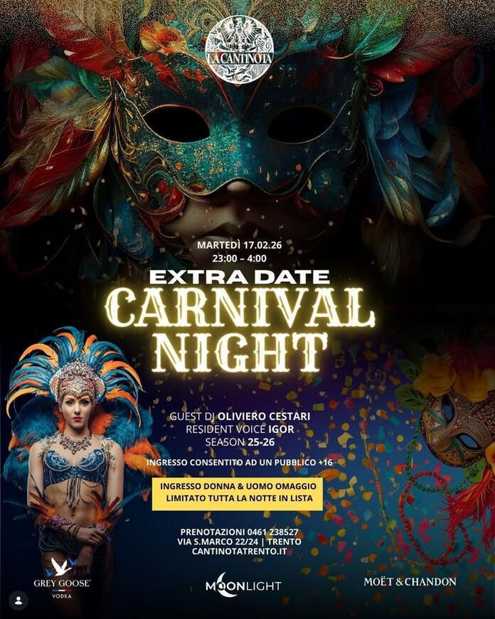 La Cantinota DOPO CENA | 🎭 CARNIVAL NIGHT 🎭