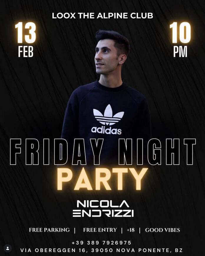Loox The Alpine Club | FRIDAY NIGHT PARTY