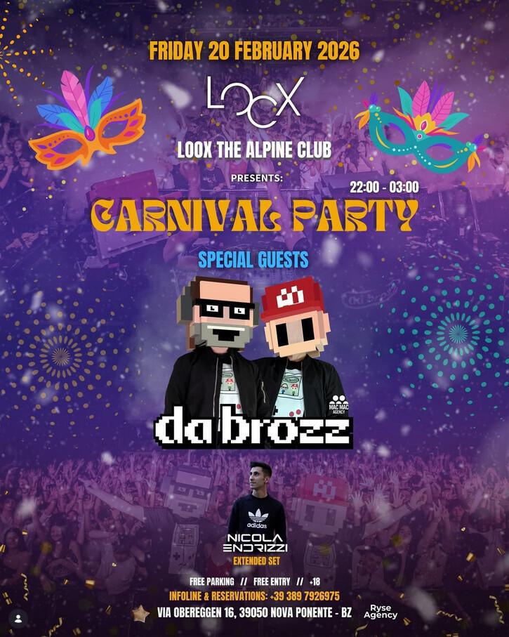 Loox The Alpine Club | 🎭 CARNIVAL EXPLOSION @ LOOX THE ALPINE CLUB 🏔️✨