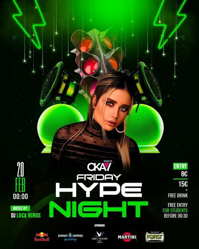 Disco Okay | 💚 FRIDAY – HYPE NIGHT