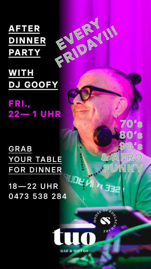 TUO | AFTER DINNER PARTY