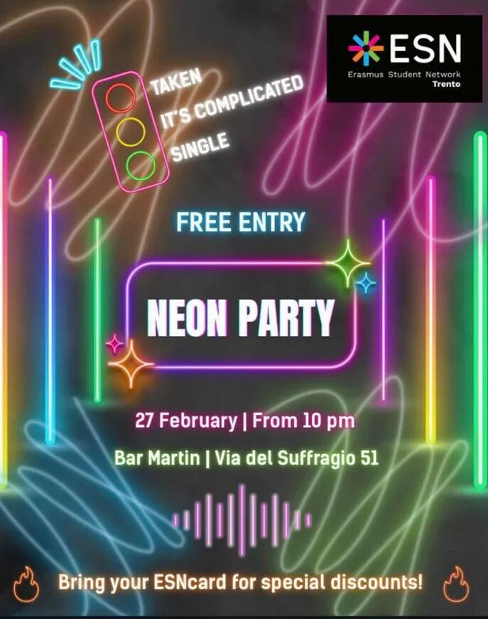 Bar Martin | NEON PARTY