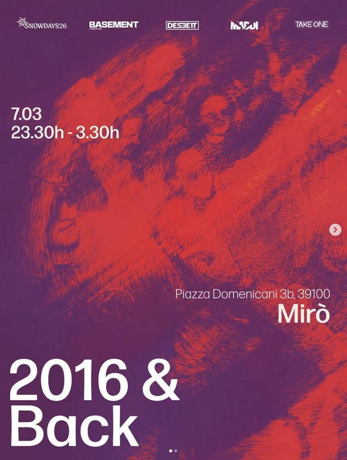 Miró Club | 2016 & BACK