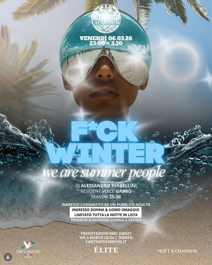 La Cantinota DOPO CENA | F*UCK WINTER WE ARE SUMMER PEOPLE 🏝️