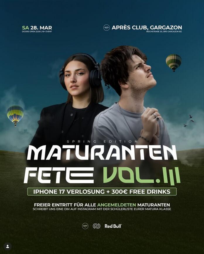 Apres Club | MATURANTEN FETE VOL. III