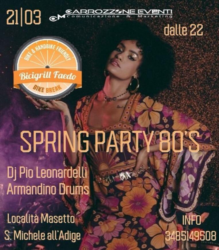 Bike Break - Bicigrill Faedo | SPRING PARTY 80'S