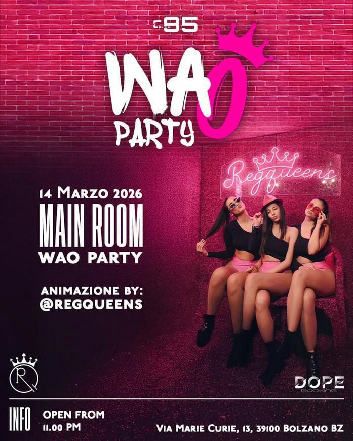 Club 85 | WAO PARTY Club 85 | WAO PARTY
