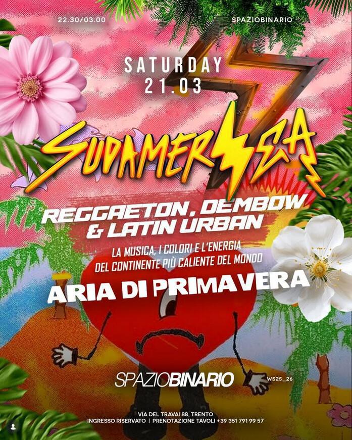 Spazio Binario | Sudamerica - La Noche Latina 🕺🌴