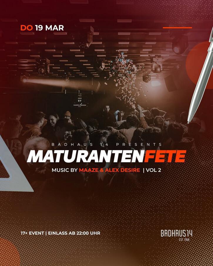 Badhaus 14 | MATURANTEN FETE 🚨 vol.2