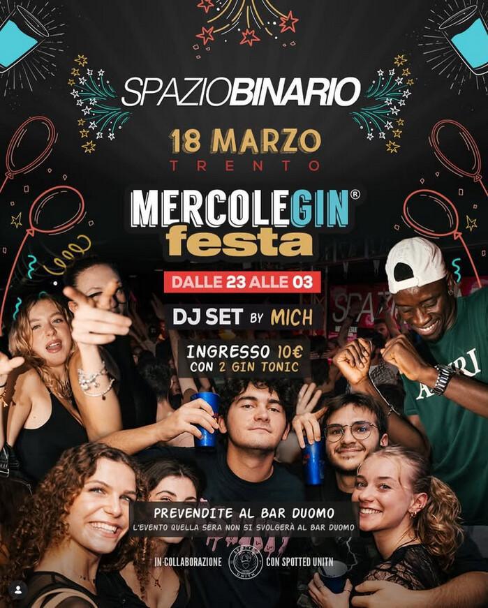 Spazio Binario | MERCOLEGIN FESTAA 🍸🥳