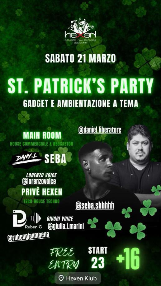 Hexen KLUB | SANT PATRICK'S DAY