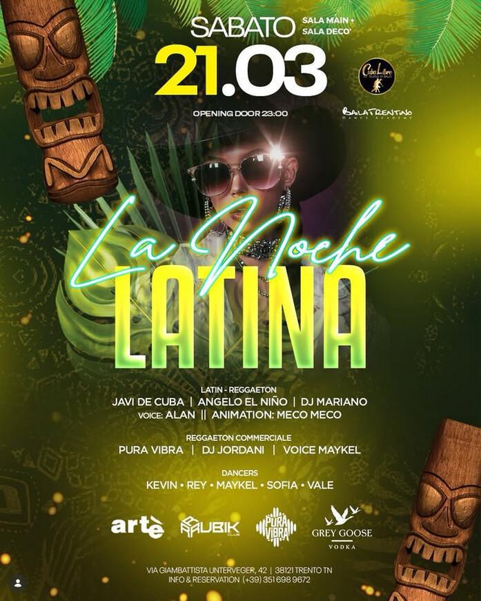 Discoteca Artè | 🌴LA NOCHE LATINA 🌴