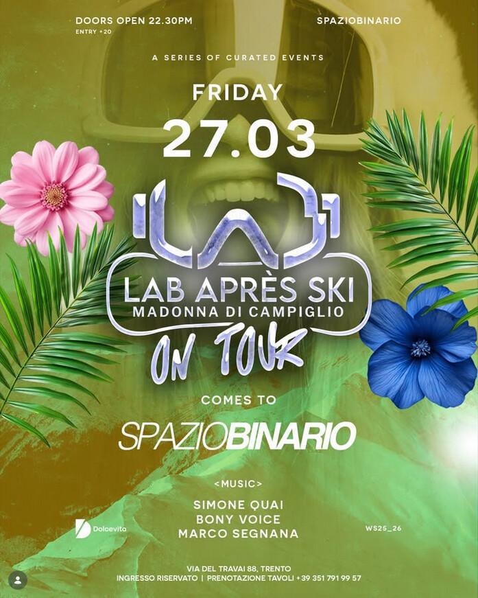 Spazio Binario | L’Apres Ski più famoso d’Italia torna in Città ❄️❤️