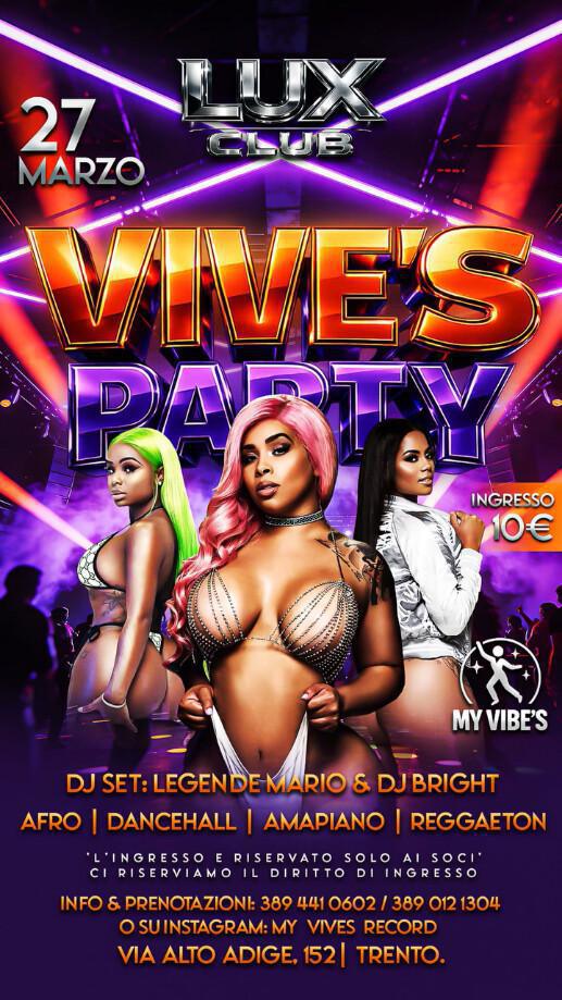 Lux Disco Club | VIVE'S PARTY