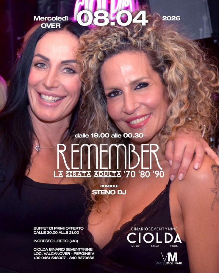 Binario Seventynine Ciolda | REMEMBER