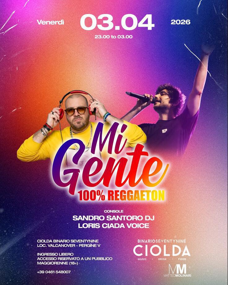 Binario Seventynine Ciolda | Mi Gente 100% REGGAETON