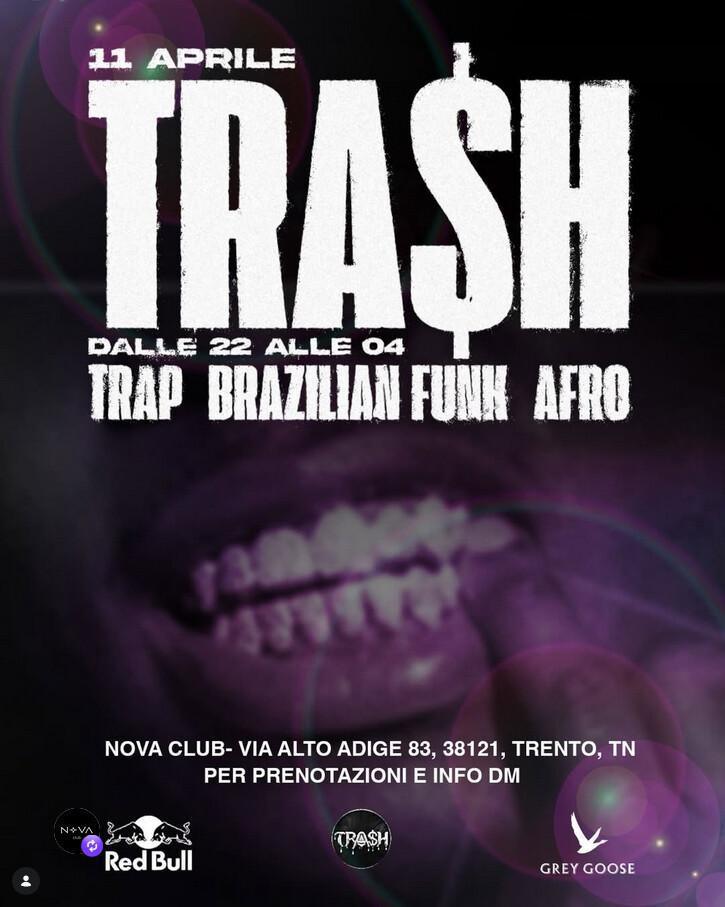 Nova Club | TRASH 🪩 Un mix esplosivo di RAP, FUNK e AFRO VIBES