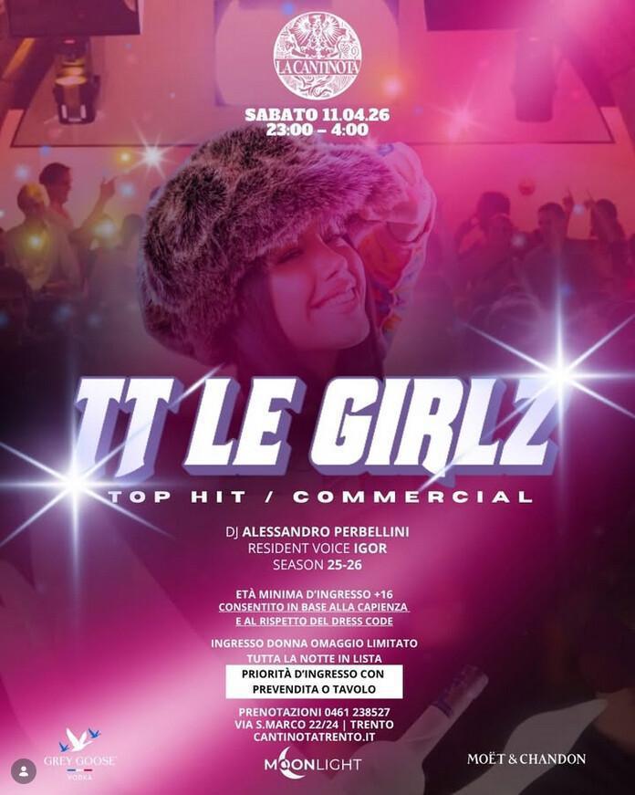 La Cantinota DOPO CENA | TT LE GIRL NIGHT