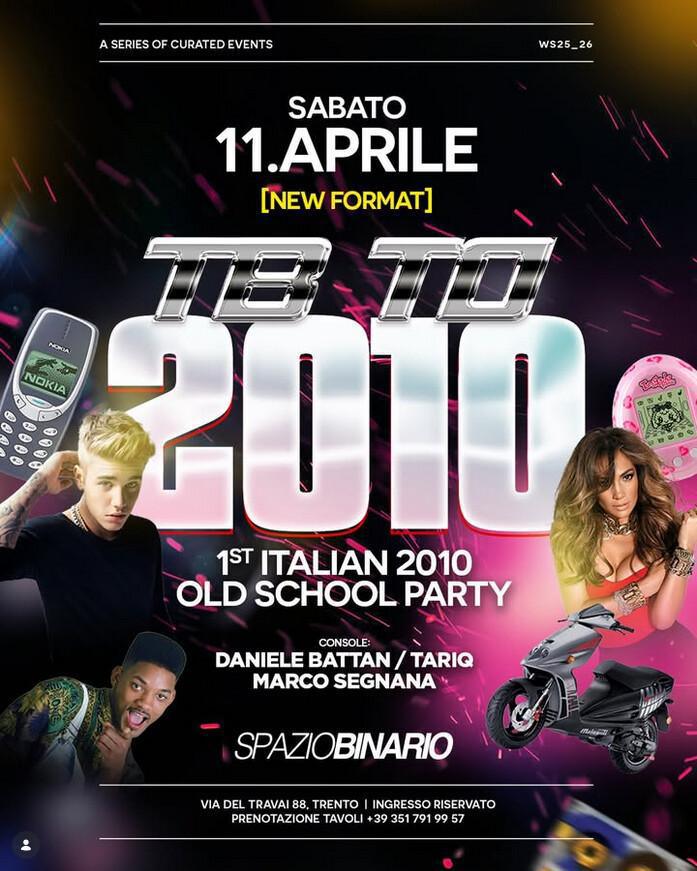 Spazio Binario | THROWBACK TO 2010 🏳️