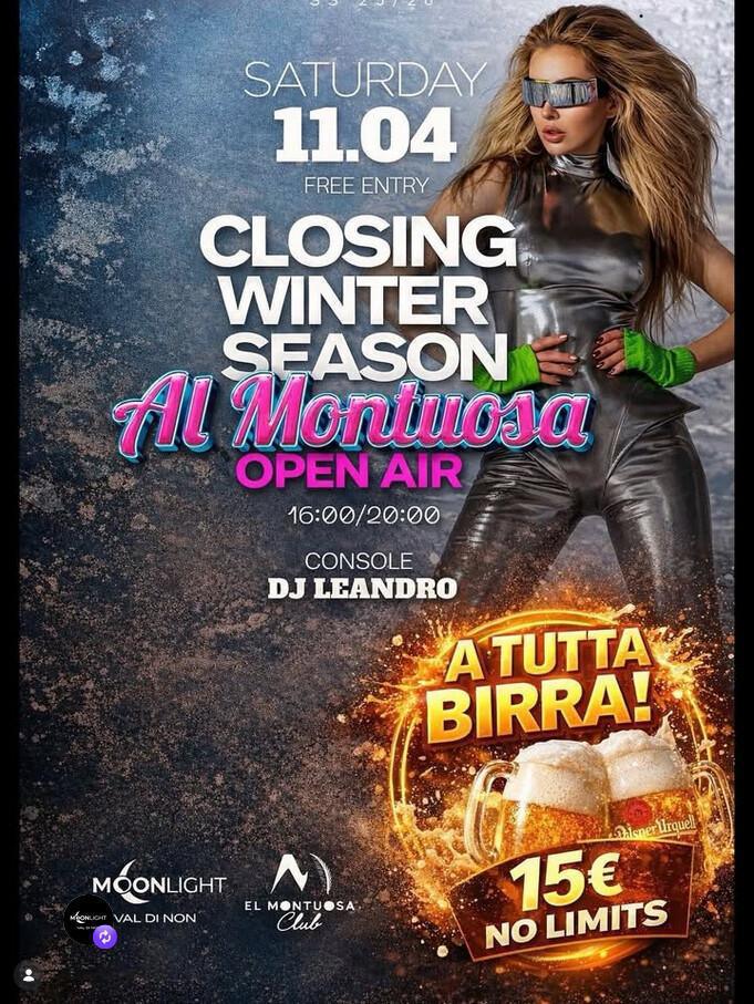 El Montuosa Club | 🔥 CLOSING WINTER SEASON 🔥