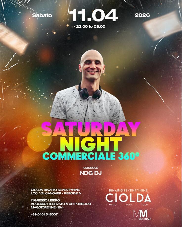 Binario Seventynine Ciolda | Saturday Night