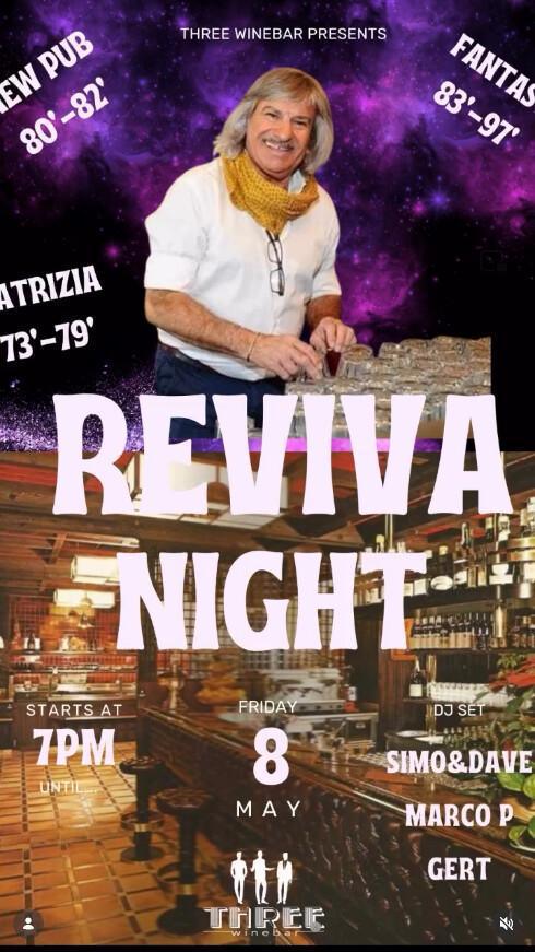 Three Winebar | REVIVA NIGHT