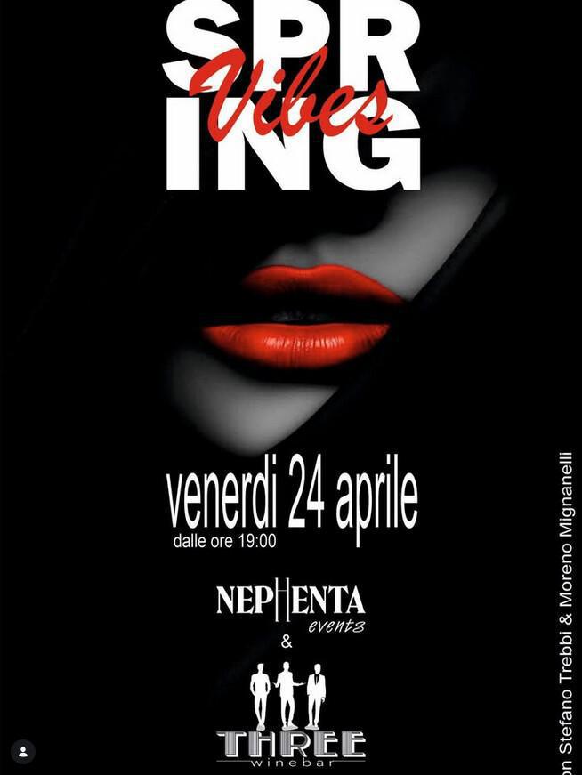 Three Winebar | SPRING VIBES