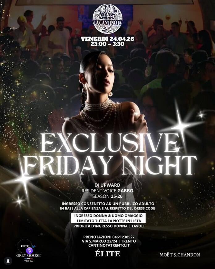 La Cantinota DOPO CENA | EXCLUSIVE FRIDAY NIGHT