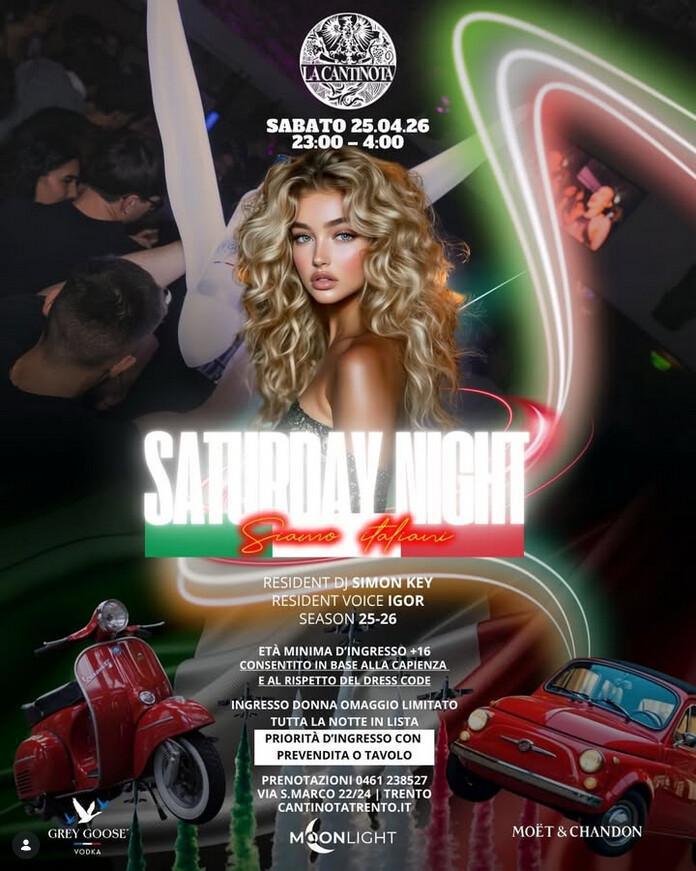 La Cantinota DOPO CENA | SATURDAY NIGHT 🇮🇹