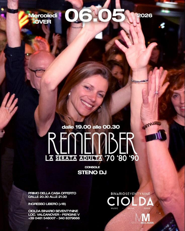 Binario Seventynine Ciolda | REMEMBER