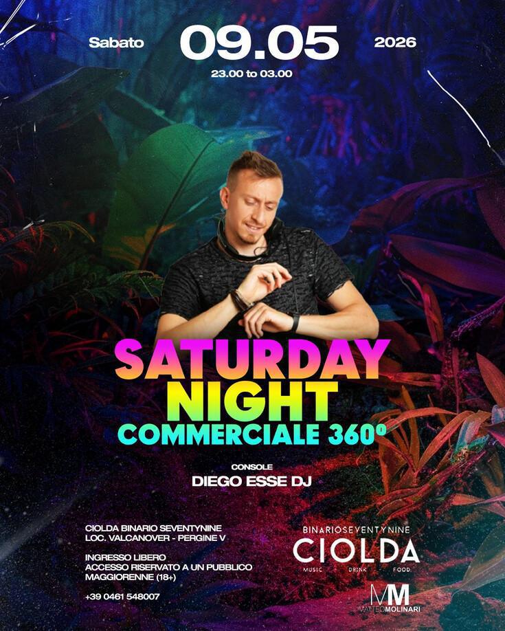 Binario Seventynine Ciolda | Saturday Night