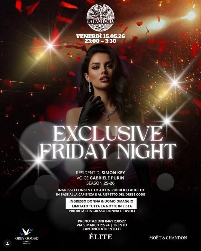 La Cantinota DOPO CENA | EXCLUSIVE FRIDAY NIGHT