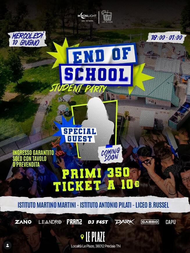 Le Plaze | 🎓 END OF SCHOOL – STUDENT PARTY 🎓