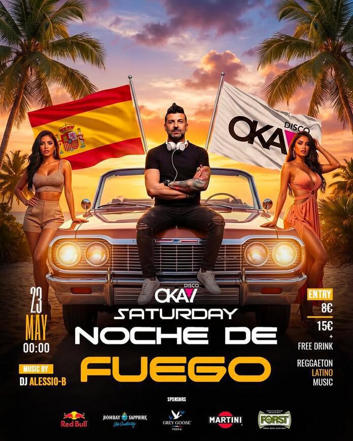 Disco Okay | NOCHE DE FUEGO 🔥