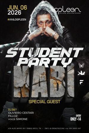 Spleen 2.0 | STUDENT PARTY - SPECIAL GUEST NABI 