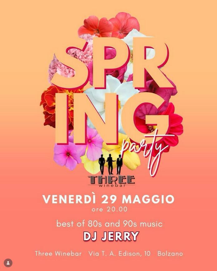 Three Winebar | SPRING Party