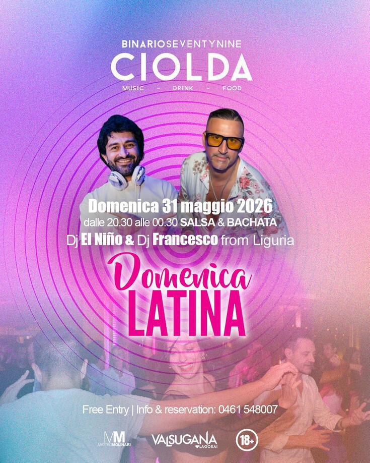 Binario Seventynine Ciolda | Domenica Latina SALSA & BACHATA 💃