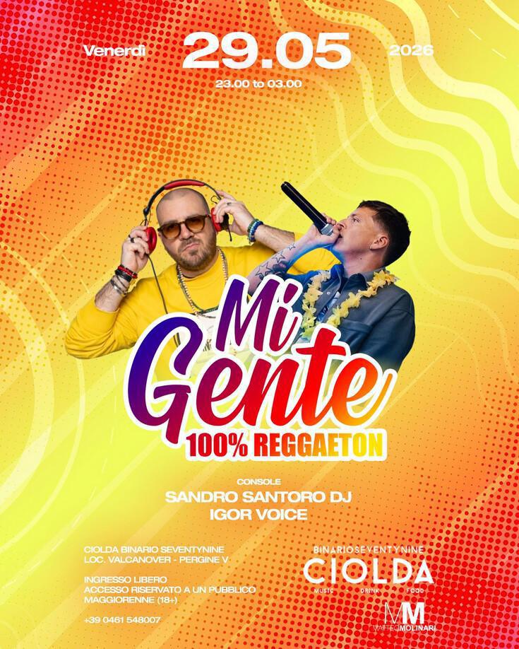 Binario Seventynine Ciolda | Mi Gente 100% REGGAETON