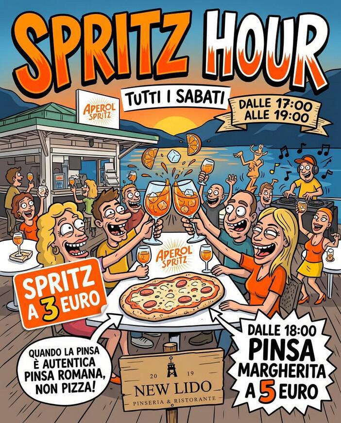 New Lido | Spritz Hour 🧡 SPRITZ a 3€