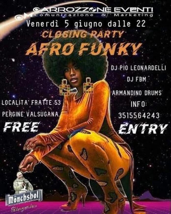 Biergarten Mönchshof | AFRO FUNKY closing Party