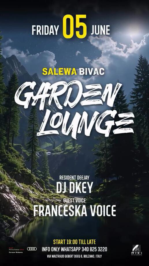 Salewa Bivac Bistro | GARDEN LOUNGE