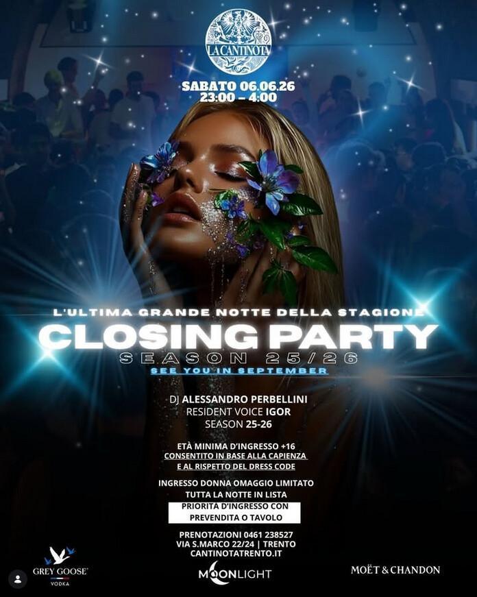 La Cantinota DOPO CENA | ⚠️THE REAL CLOSING PARTY OF THE SEASON 25/26⚠️